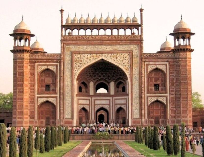 Agra: Taj Mahal and Mausoleum Tour with Skip-the-Line Entry - Entering the Taj Mahal complex with a plan