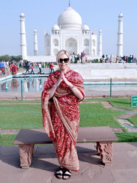 Agra: Taj Mahal and Mausoleum Tour with Skip-the-Line Entry - The white marble mausoleum stop