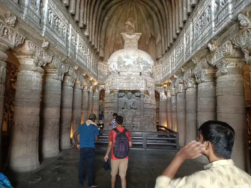 Aurangabad to Ajanta and Ellora: 2-Day All-Inclusive Tour - Day 2 to Ellora: Morning Departure, Shorter Drive, Bigger Variety