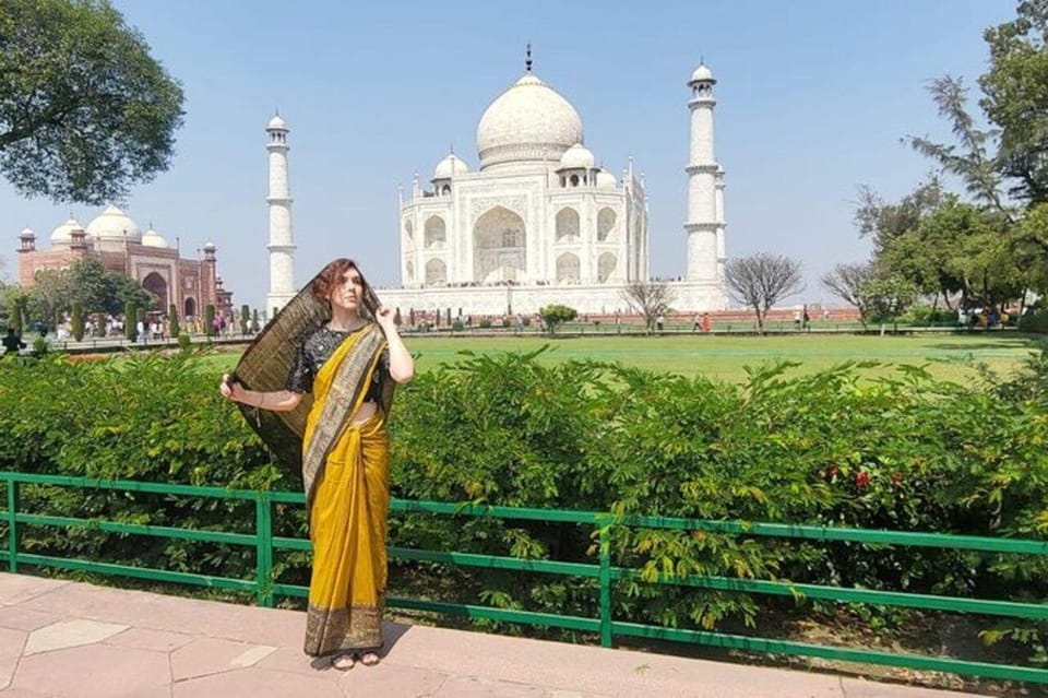Delhi: 3Day Golden Triangle with Elephant SOS (5 Star Hotel) - Day 2 in Agra: Taj Mahal Morning + Agra Fort Before Elephant SOS