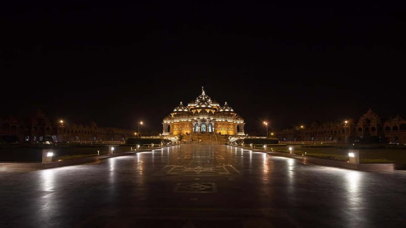 Delhi: Akshardham Temple Tour with Light and Water Show - Quick hits: how this Akshardham tour works