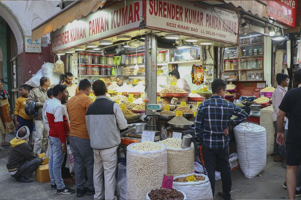 Delhi: Old Delhi & Spice Market Tour - The fort view and outside-only perspective
