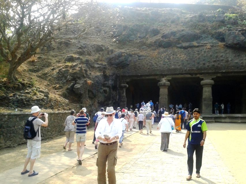 Elephanta Cave Tour with Bollywood Tour - Inside the Site: Stairs, Luggage Rules, and Photo Reality
