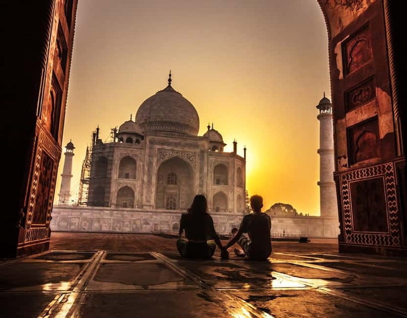 From Agra: Half Day Sunrise Tour of Taj Mahal with Agra Fort - Entering the Taj Mahal: what the guide helps you notice