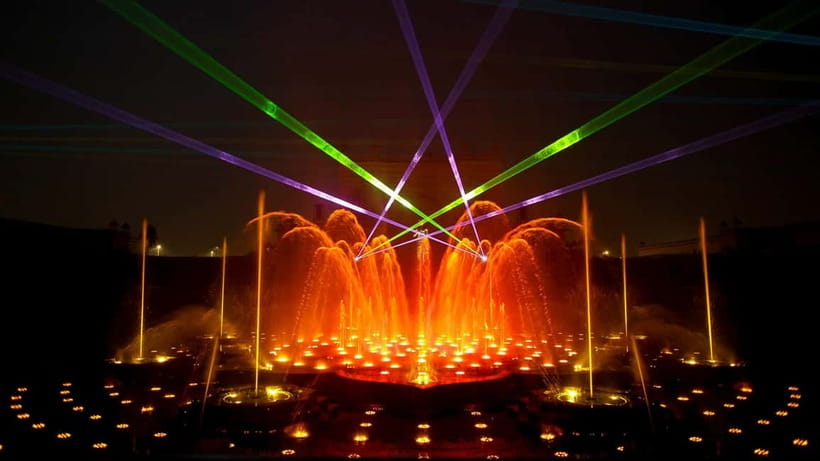 From Delhi: Akshardham Exhibition and Sahaj Anand Water Show - Sahajanand Darshan: Values shown in multimedia, not lectures