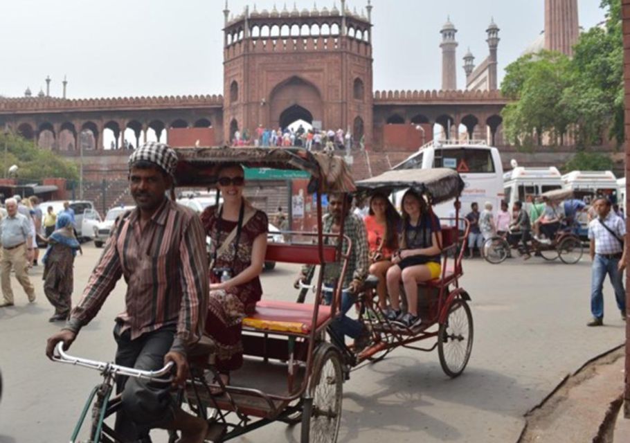From Delhi: All Inclusive Old & New Delhi Tour With Option - Jama Masjid and the Pedicab Through Old Delhi’s Markets