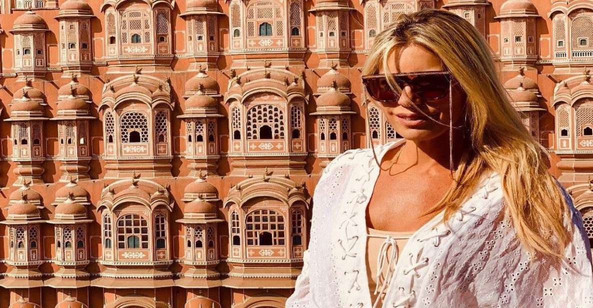 From Delhi: All-Inclusive Same-Day Jaipur Tour By Car Tour - Hawa Mahal: wind windows made for watching, not showing
