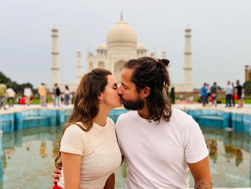 From Delhi: Private 3-Day Golden Triangle Tour with Hotels - Day 2: Taj Mahal at sunrise, Agra Fort, Fatehpur Sikri, then Jaipur