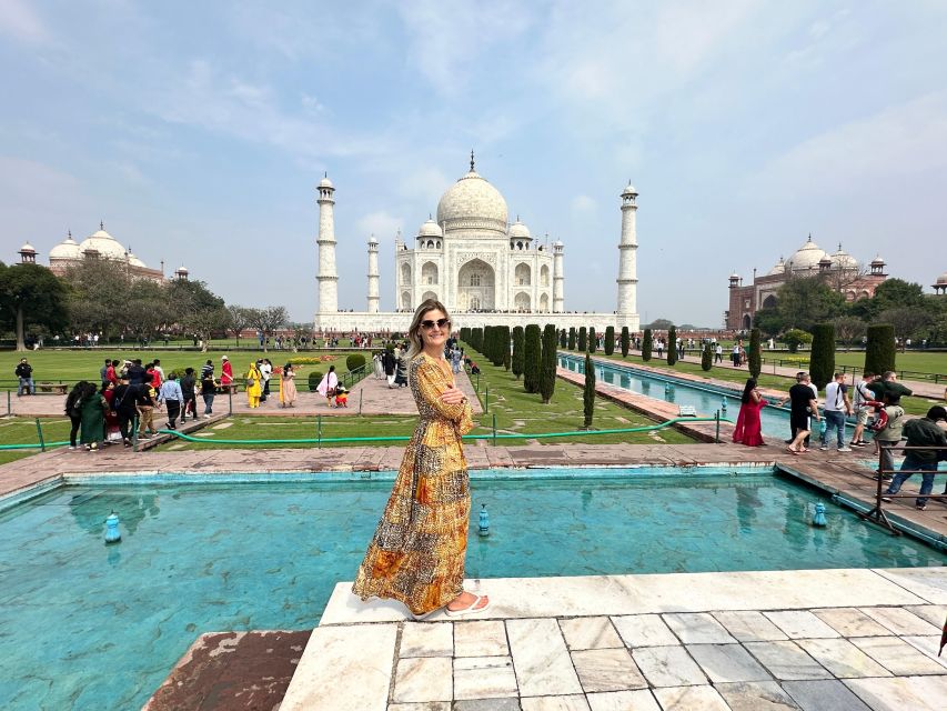 From Delhi: Private 4-Day Golden Triangle Tour with Pickup - Delhi Day: Jama Masjid, Chandni Chowk rickshaw, Qutub Minar, Humayun Tomb