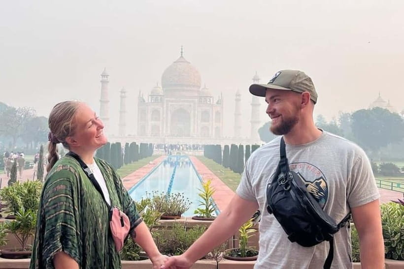 From Delhi: Private Taj Mahal & Agra Tour with 5<em> Lunch – Key things you’ll notice on this tour’ /></p>
<ul>
<li><strong>Sunrise timing</strong> with early pickup from Jaipur so you’re at the Taj when light matters most</li>
<li><strong>Private, multilingual guide</strong> (English, French, German, Hindi, Italian, Japanese, Portuguese, Russian, Spanish)</li>
<li><strong>Skip-the-line entry</strong> using a separate entrance for the Taj Mahal and Agra Fort (if selected)</li>
<li><strong>Air-conditioned car</strong> with parking, tolls, fuel, and taxes handled</li>
<li><strong>Agra Fort (Red Fort) + Baby Taj</strong> to see more than just the headline monument</li>
<li><strong>Built-in shopping windows</strong> in Agra, with time planned for breaks</li>
</ul>
<h2 id="sunrise-taj-mahal-why-this-early-start-feels-worth-it">Sunrise Taj Mahal: why this early start feels worth it</h2>
<p><img src=