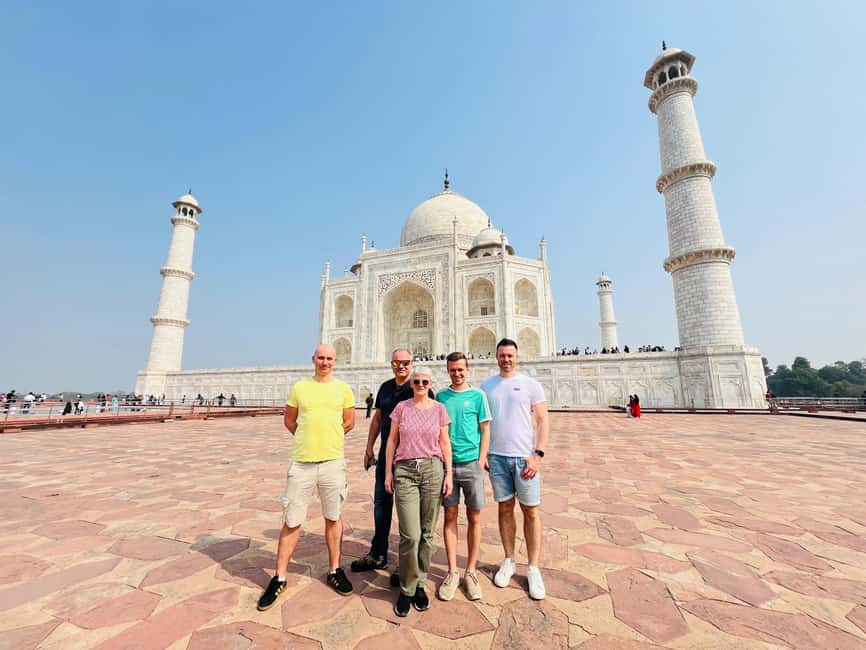 From Delhi: Sunrise Taj Mahal & Agra Tour with 5-Star Meal - Delhi-to-Agra, without the chaos