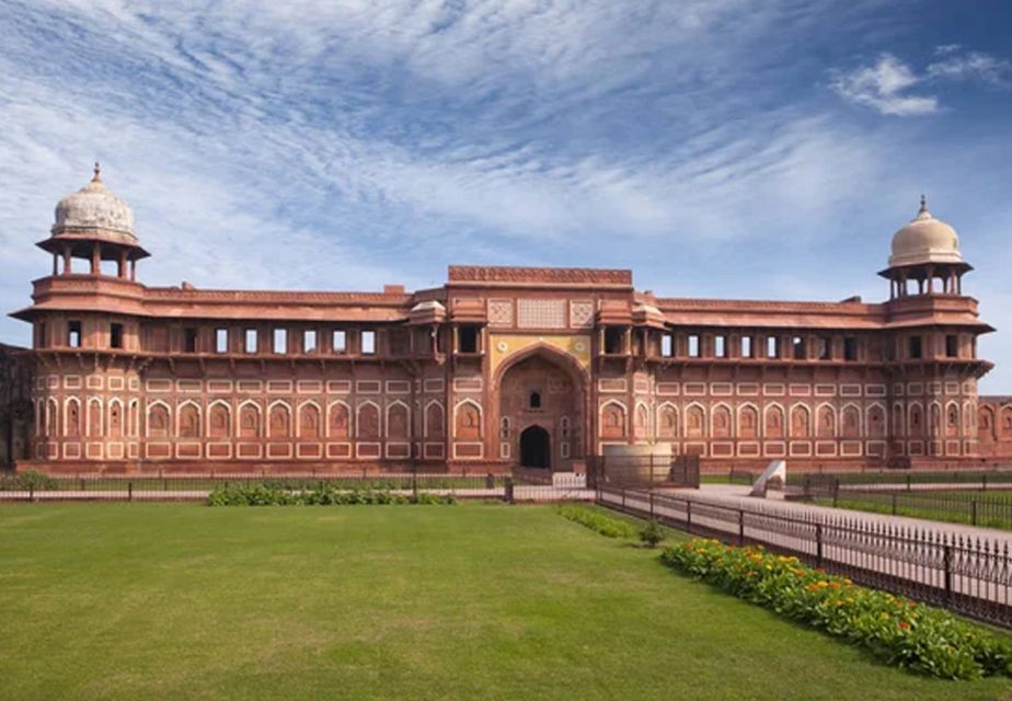 From Delhi:Overnight Taj Mahal Tour by Car with 5-Star Hotel - Day 1: Delhi to Agra via Yamuna Expressway, then Agra Fort and river views