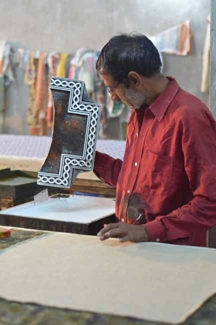 Hands-on Block Printing Workshop - The Wooden Blocks: How Gad, Rekh, and Datte Work Together