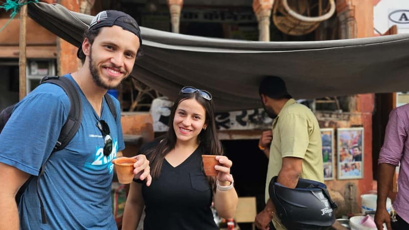 Jaipur Food Walk l Eat Just Like Locals - Dessert stops: home-made sweets and gajar ka halwa