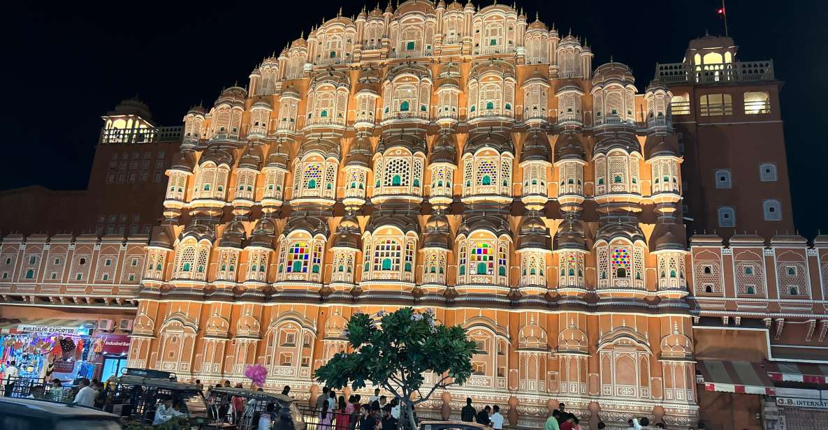 Jaipur: Guided Night Tour With Optional Food Tasting - Optional street food tasting: plan it like a bonus, not part of the meal plan
