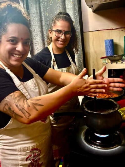 Jaipur: Interactive Cooking Class with a Local Family - Meet Monty, Harshita, and Gina: a family-run class, not a show