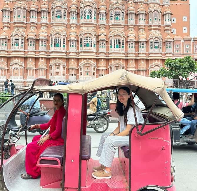 Jaipur Private City Tour with a Women-Driven E-Rickshaw Ride - Route design: a full 8 hours without feeling like a sprint