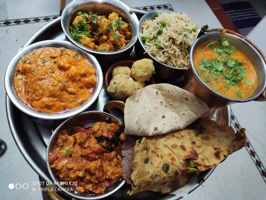 Jodhpur 9 Dishes Cooking Class Experience pickup and drop - Eating Your Own Food in Real Meal Order