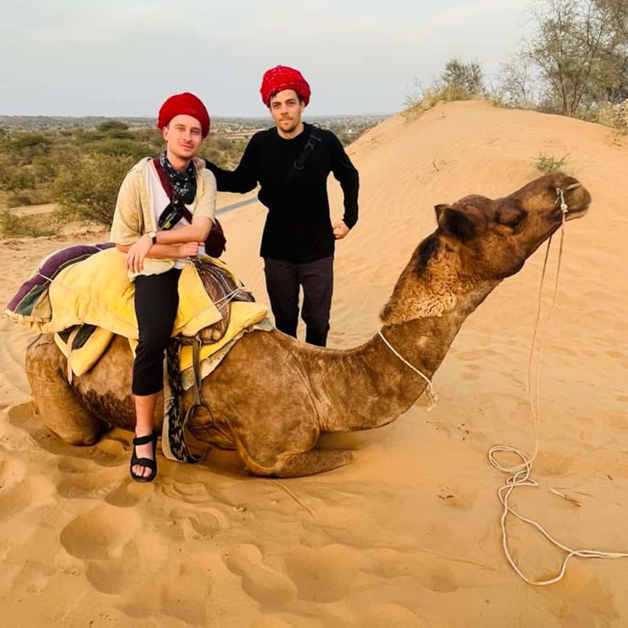 Jodhpur Camel Safari & Overnight Stay In Desert With Sumer - The sunset walk: wood-fired village rhythm, not just photo stops