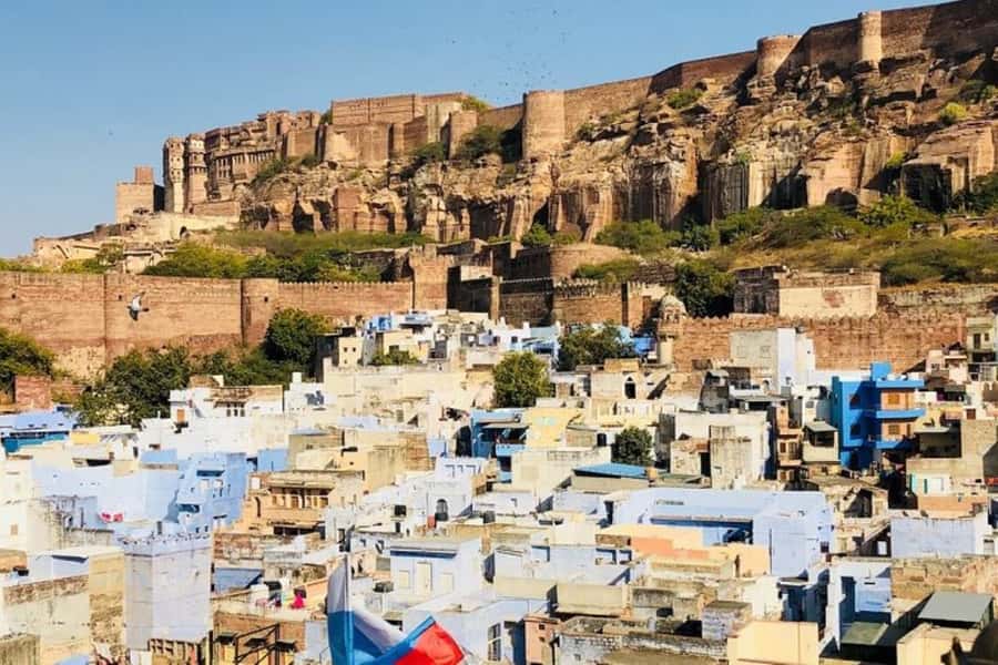 Jodhpur City Sightseeing Tour By Car With Guide - Jaswant Thada Shrine and Its Gardens: Marble, Memory, Quiet