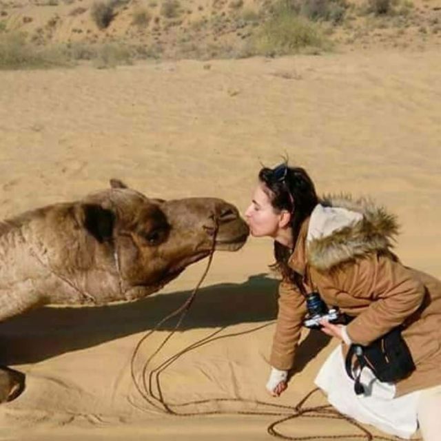 Jodhpur: Desert Camel and Jeep Safari with Traditional Food - Sunset Peak Walk and Returning to Jodhpur Before Night