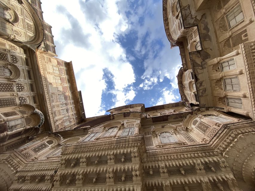 Jodhpur: Mehrangarh Fort and Blue City Private Guided Tour - Pachetia Hill and the Blue City: viewpoints and street-level reality
