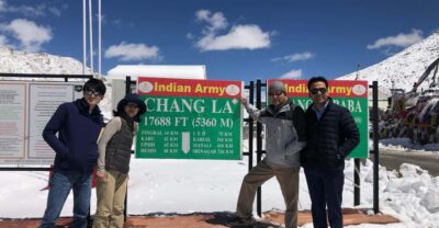 "Leh to Pangong Lake Sameday tour: A Day of Tranquil Wonders - Changla Pass at 17,590 ft: the photo stop that sets the mood